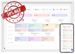 10.1 Inch Smart Digital Calendar Planner & Chore Chart