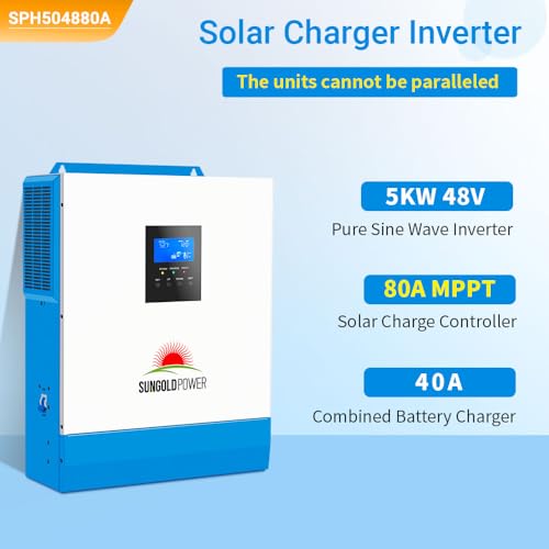 80A MPPT Solar Charger and 40A AC Charger