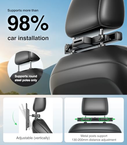 Support Phone Mirror Link/HDMI in+Out/Bluetooth/USB/SD Headrest Video Player (10.8" 2G Ram+32G ROM(2*pcs))