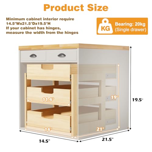 Base Cabinet Organization for Kitchen