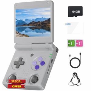 RG34XXSP Flip Retro Handheld Game Console
