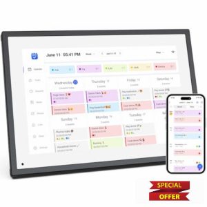10.1 inch Wall Planner Digital Calendar & Chore Chart