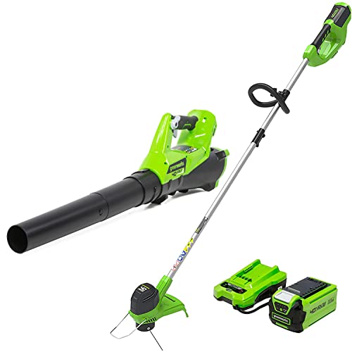 Trimmer & Blower for Edging & Leaf Cleanup