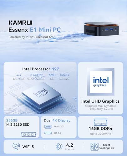Mini Computers Alder Lake N97(up to 3.60 GHz)