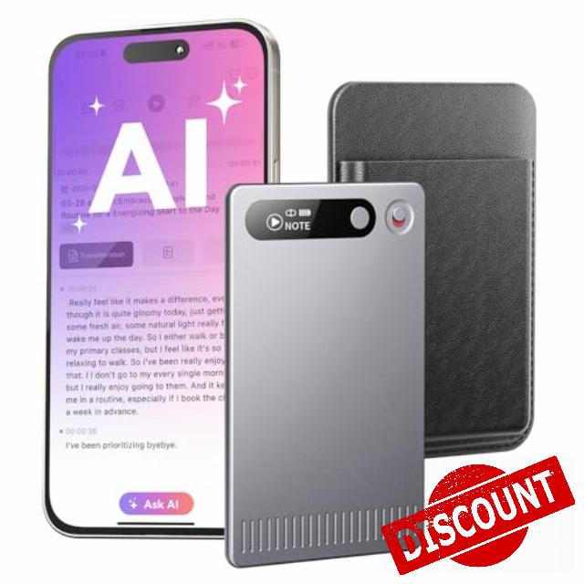 AI Voice Recorder with App Control