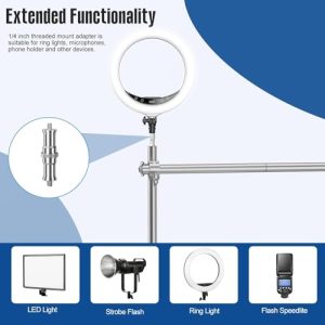 Adjustable Aluminum Tabletop Platform for Multi-Device Shooting