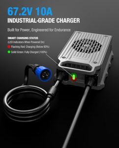 Waterproof Lithium-ion Power Adapter for 60V Battery