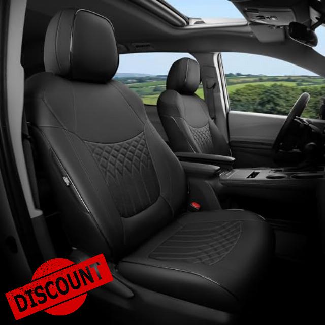 Customized for Toyota Sienna Seat Covers 2021-2024 Sienna 8 Seats 3 Row