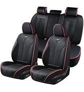 FLORICH Seat Covers for Car Waterproof Seat Cover Full Set Leather Car Seat Cushion Universal Car...