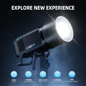 Portable 600W 2.4G TTL Monolight