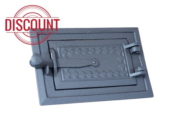 Cast Iron Oven Door with Lock - Oven Door for Pizza Oven