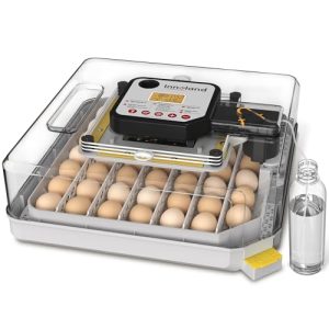 48 Egg Incubator with Automatic Egg Turning and Humidity Temperature Control