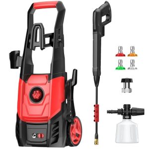 Portable High Pressure Cleaning Machine for Cars Driveways Patios Outdoor Cleaning