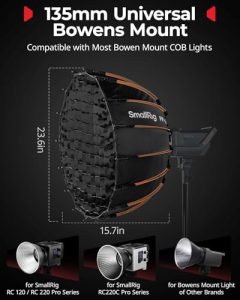 Quick Release Soft Box with Honeycomb Grid