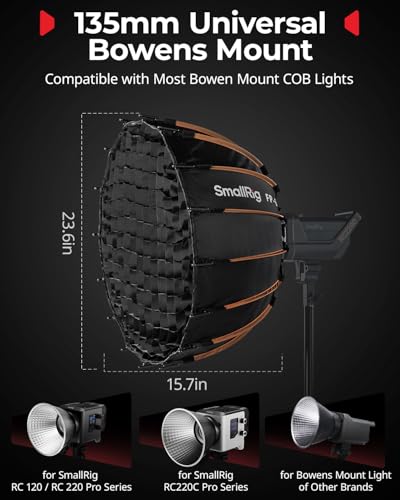 Quick Release Soft Box with Honeycomb Grid