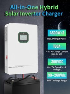 48V DC to 120V-240V AC Pure Sine Wave Inverter with CT Sensor