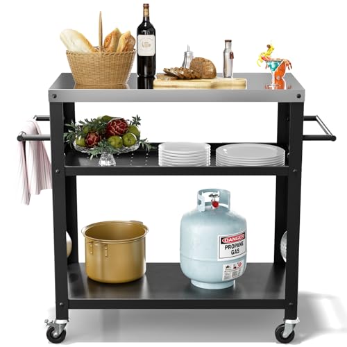 Stainless Steel Pizza Oven Table for Outside