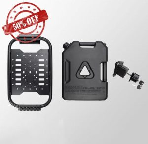 Toworldit 7.5L Rear Window Extension Lateral Support Off-Road External Water Tank with Lock Compatible with Suzuki Jimny 5-Door 2023-2025 (Black)