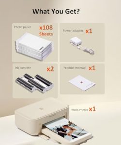 Full-Color Thermal Dye Sublimation Wi-Fi Printing