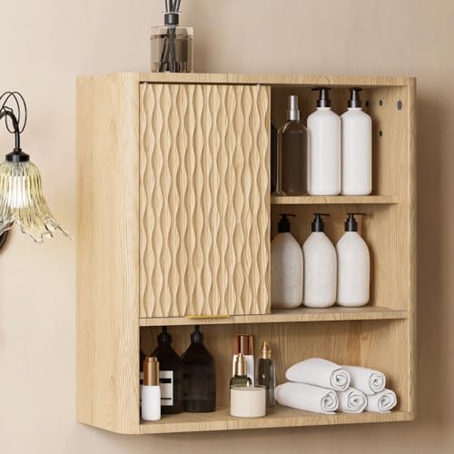 Modern Medicine Cabinet with Sliding Door