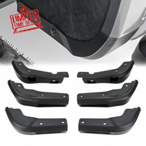 Mud Flap Delete Fits for 2019-2025 GMC Sierra 1500 2WD/4WD | Front and Rear Mud Flap for GMC Sierra 1500 Accessories 2019-2025 & Classic | with 3D Instructions