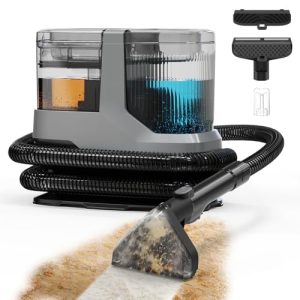 17Kpa Suction Portable Upholstery Deep Cleaner，Auto and Home Detailer