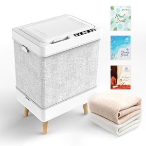 Fits 3 Large Towels or 2 Robes