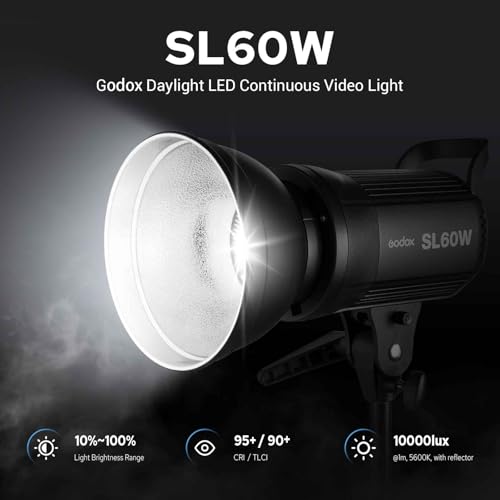 60W 5600K Daylight LED Continuous Light SL-60W