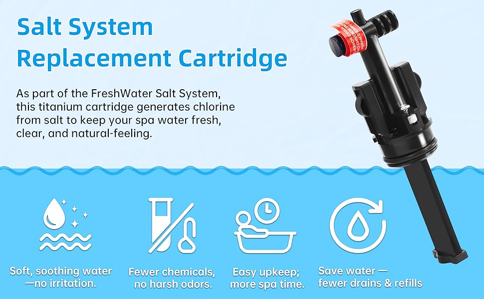freshwater salt system cartridge
