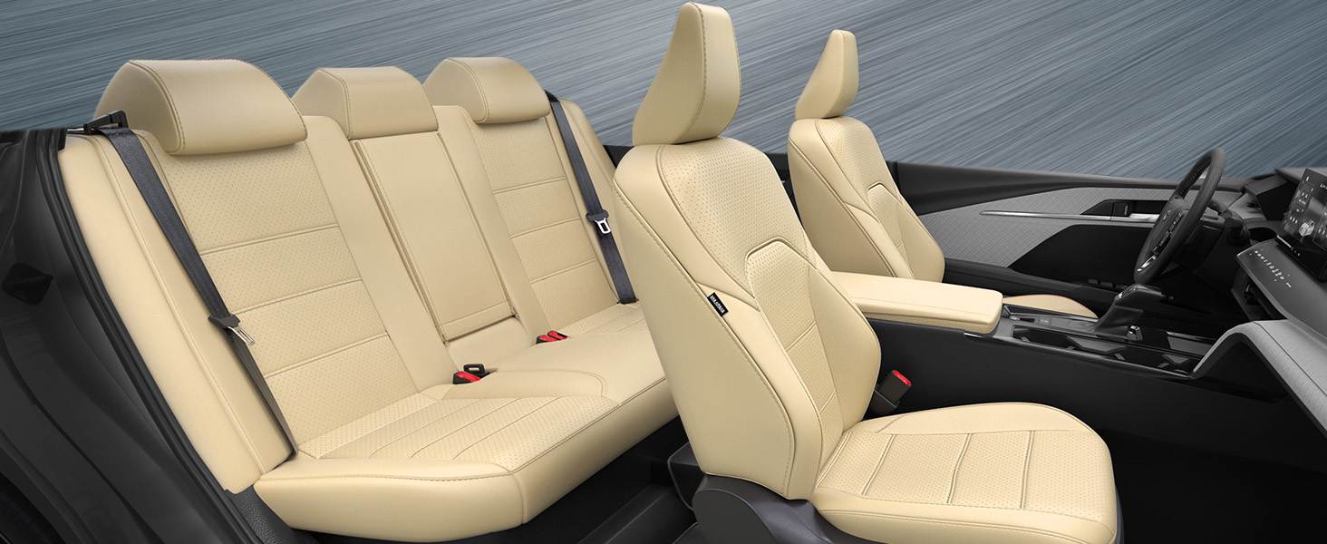 toyota camry leather seat covers full set waterproof breathable faux nappa pu luxury ultra Protector