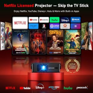 Built-in Netflix/YouTube/Disney+/Hulu
