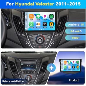 9" Touchscreen Car Stereo with Mirror Link Voice Control WiFi/GPS