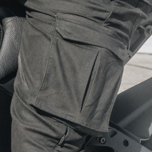 Zipper side pocket