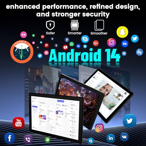 11 Inch Android 14 Tablets