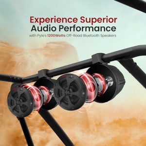 Water-Resistant with 2-Channel Amplifier