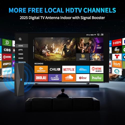 TV Antenna Indoor for Long Range Reception