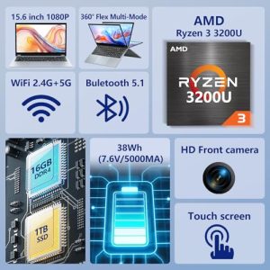 15.6 Inch Convertible Laptop
