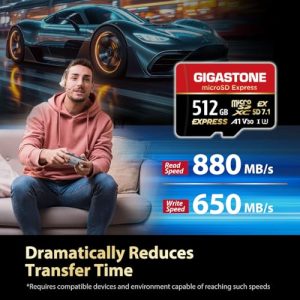 MicroSDXC Express Memory Card SD 7.1 Speed up to R/W 880/650MB/s Compatible with Nintendo-Switch 2