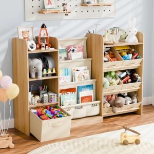 Baby Bookshelf and Toy Storage