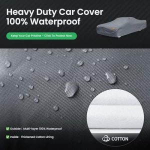 [2025 Upgrade] Premium Covers with Cotton Liner and Zipper Door
