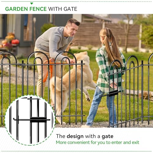 Ground Defense Temporary Fencing for Outdoor Yard