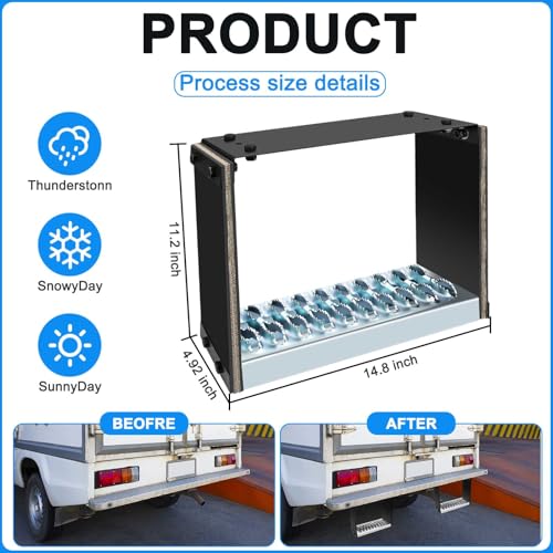Rubber Steps for Trucks to Mitigate Off-Road Impact