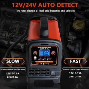 0-15A Smart Automatic Battery Maintainer