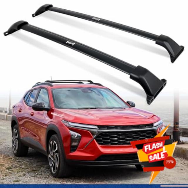 330 LBS Upgrade Roof Rack Fit for Chevy Trax 2023 2024 2025 Crossbars Luggage Carrier Bars Kayak Rack Bike Rack Cargo Bar Cross Bars