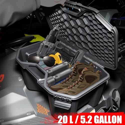 Waterproof Rear Bed Tool Storage Box for Can Am Maverick X3 MAX