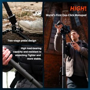 M1 Pro Camera Monopod with Feet