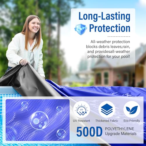 Cold and UV Resistant Winter Pool Cover