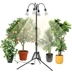 5000K 660nm Full Spectrum 900W Equiv. LED Floor Plant Light for Indoor Plants