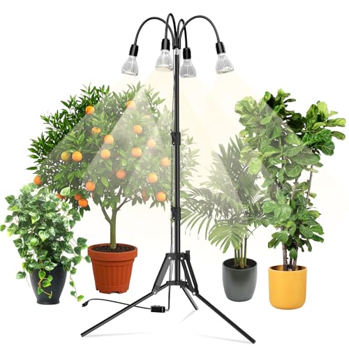 5000K 660nm Full Spectrum 900W Equiv. LED Floor Plant Light for Indoor Plants