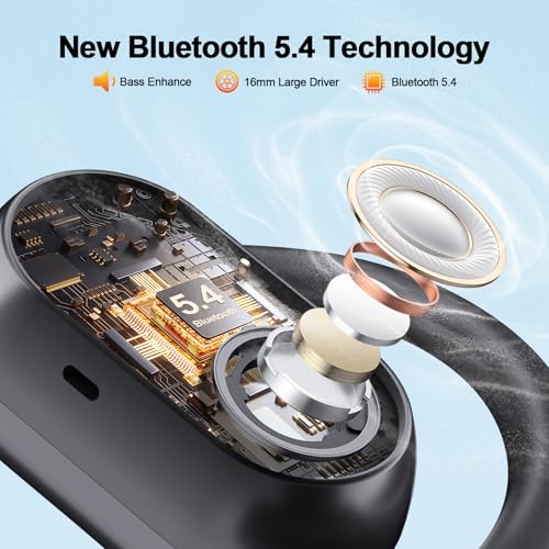 Bluetooth Ear Buds 5.4 with LED Display